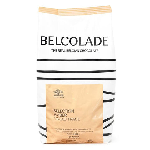 Belcolade 30% Amber Chocolate Drops