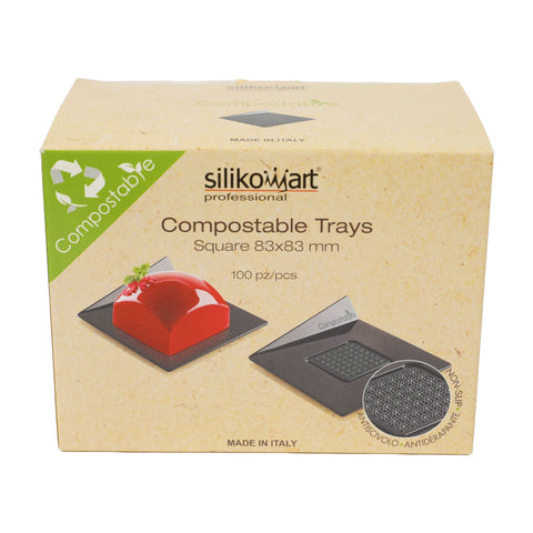 Silikomart Compostable Tray Square
