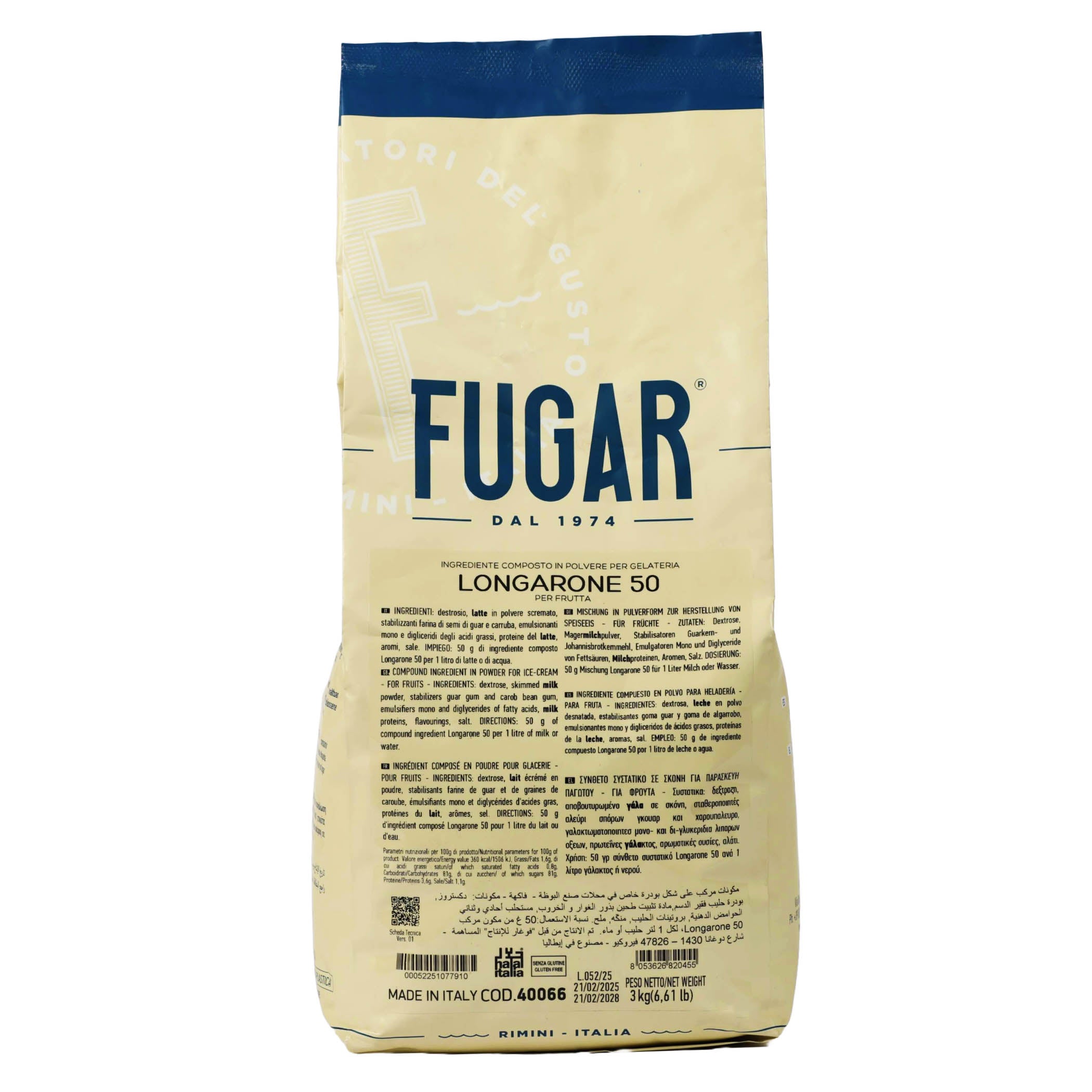 Fugar Longarone Fruit Gelato Stabilizer Base – LAB1O1