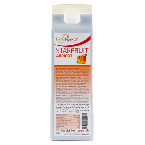 Patis France 90% Apricot Purée Starfruit