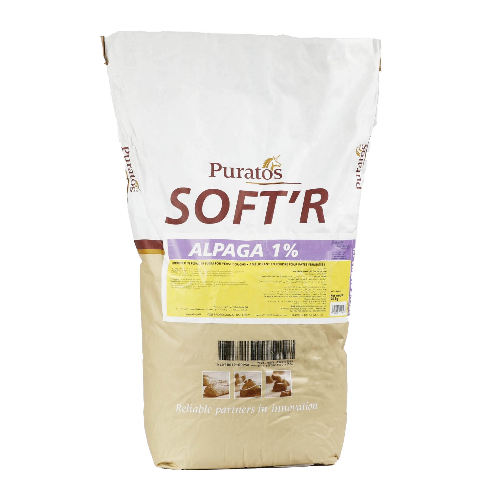 Puratos Soft'R Alpaga Bread Improver – LAB1O1