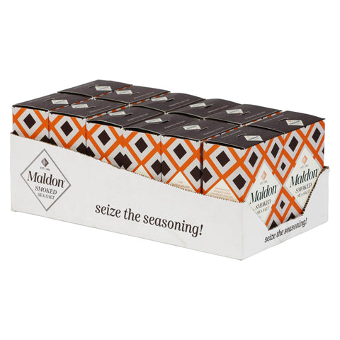 Maldon Crystal Smoked Sea Salt (125g, 12-Pack)