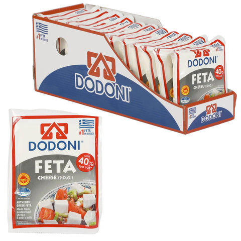 Dodoni Light Feta PDO (200 g, 12-Pack)