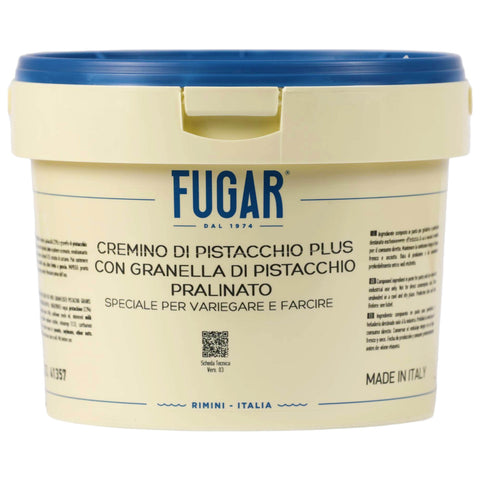 Fugar Pistachio Cream with Caramelized Pistachio Grains