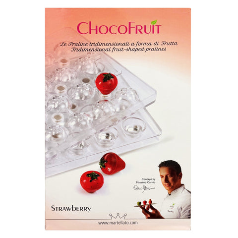 Martellato 3D Strawberry Praline Mould