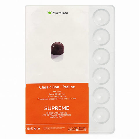 Martellato Classic Bonbon Praline Mould