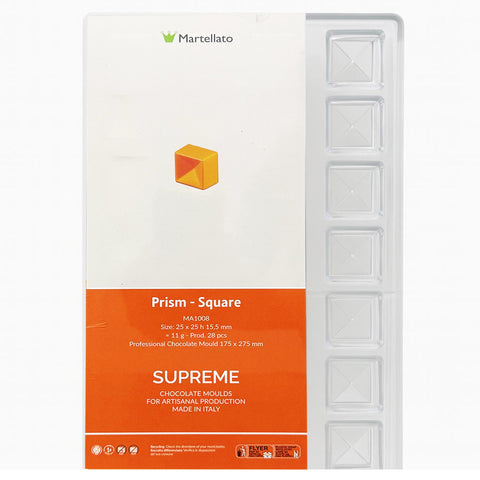 Martellato Prism Square Praline Mould