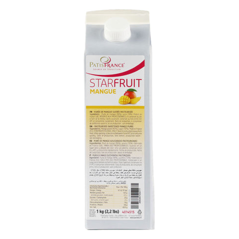 Patis France 90% Mango Purée Starfruit