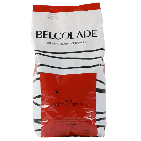 Belcolade 60.5% Dark Chocolate Drops