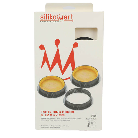 Silikomart Tarte Ring 80 (Set 6)