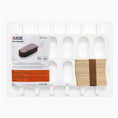Martellato Silicone Stick Mould – Classic (2 pcs)