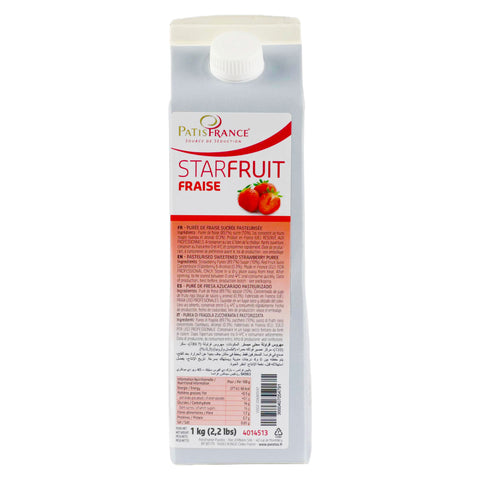 Patis France 90% Strawberry Purée Starfruit