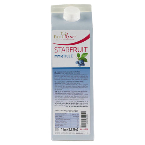 Patis France 90% Blueberry Purée Starfruit