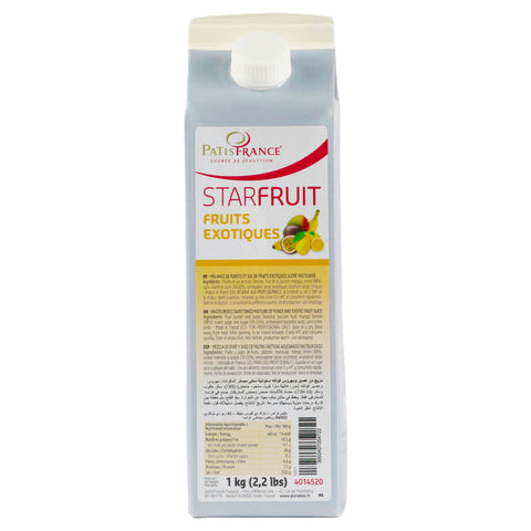 Patis France 90% Exotic Fruits Purée Starfruit
