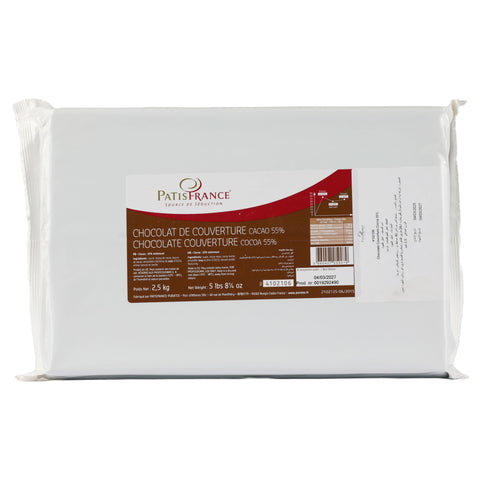 Patis France 55% Dark Chocolate Couverture