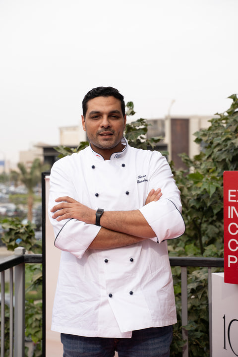 Chef Omar Bendary, Lab101 gelato expert and Fugar specialist