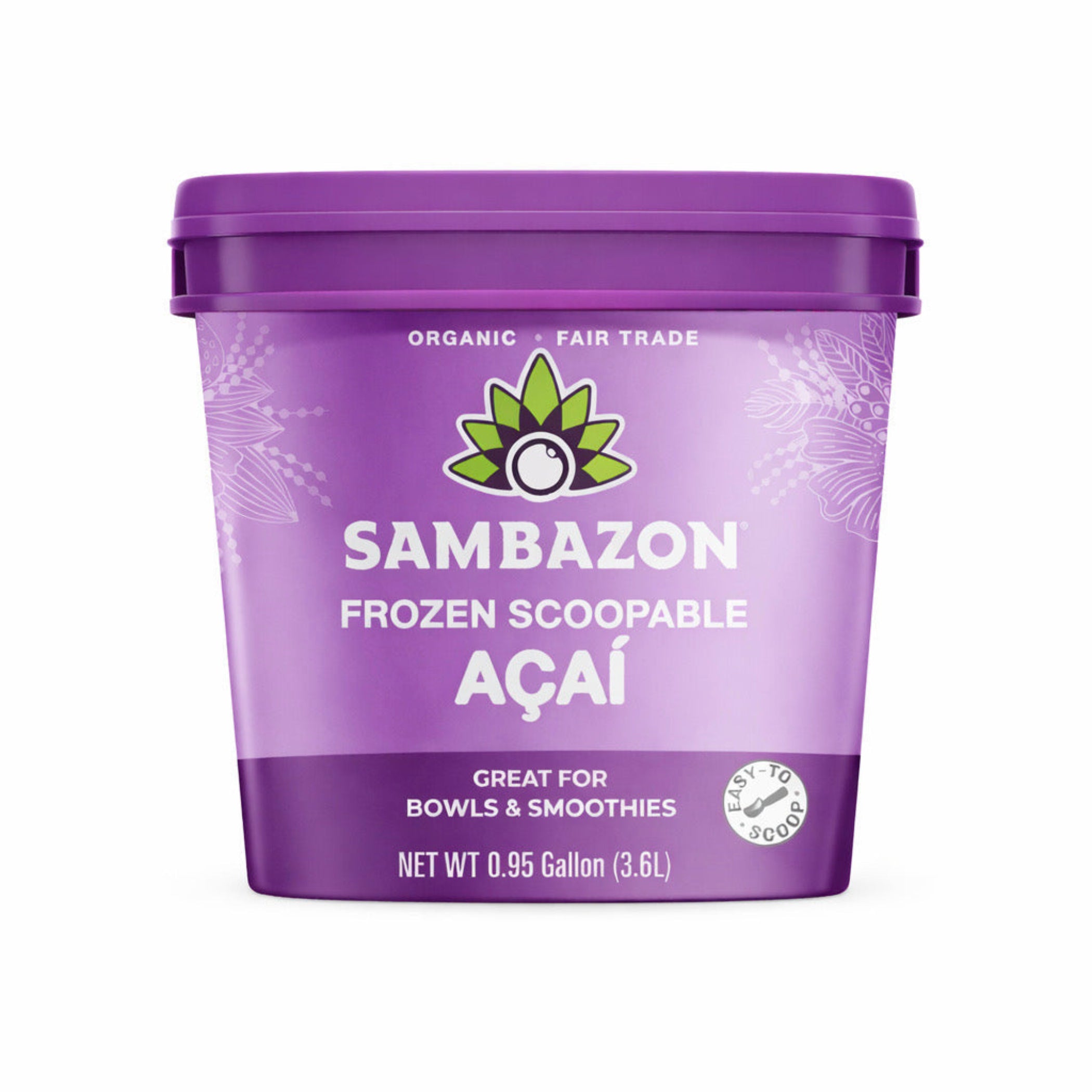 Sambazon Organic Scoopable Pure Acai (3.6 L) in Egypt | Lab101 – LAB1O1