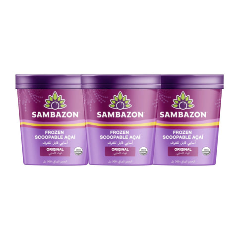Sambazon Original Acai 3 Pack