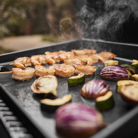 Weber Slate Griddle 43cm Gas Barbecue Grill Lifestyle
