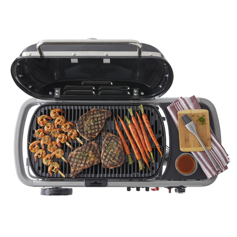 Weber Traveler Gas Barbecue Grill Lifestyle