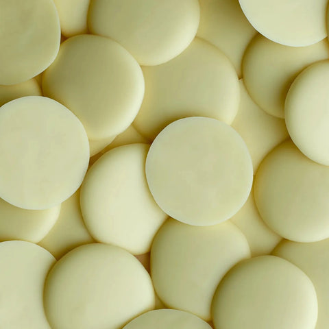 white chocolate drops